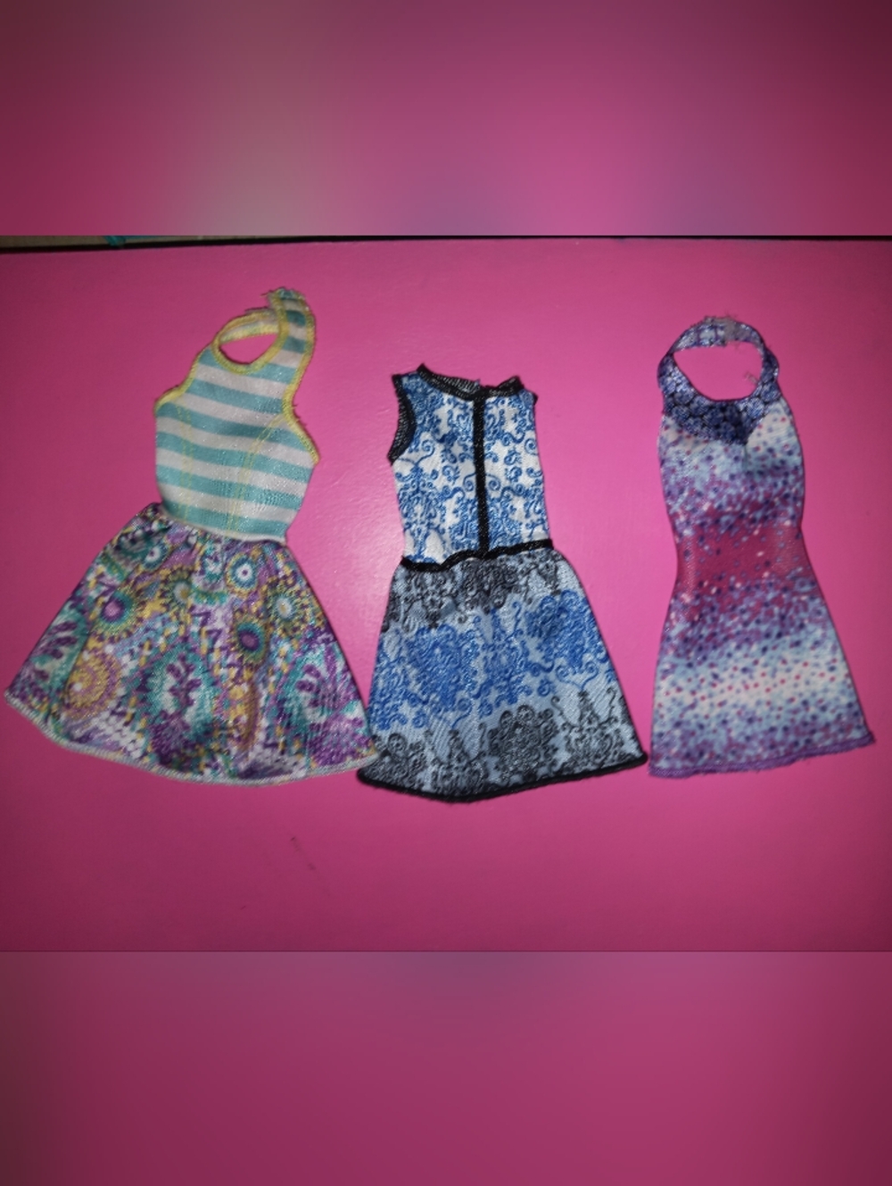 Barbie Doll Fashionistas Dress Bundle